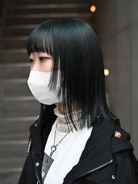 ココ 西葛西南口店(COコ) ターコイズブルー/西葛西美容室/ハイトーンカラー/ケアブリーチ