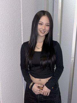 ボアップ(boappu) #ブラック#ロングヘア#エクステ#プルシール