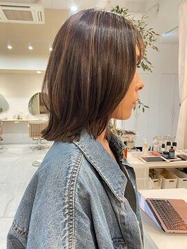 ピピバイヨーク(pipi, by yoke.) おしゃれハイライト/ミディアム/ブラウン