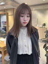 ゼストプラス(ZEST plus)&nbsp;透けるミルクティーベージュ