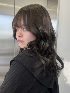 ソピ バイ インビテーション(sopi by invitation) 暗髪透け感オリーブカラー/くすみベージュRINA