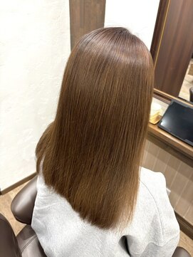 アミリー ひたち野うしく店(Amily) ハイライトバレイヤージュダブルカラーケアブリーチ30代40代