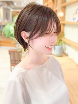 ルエ(rue)&nbsp;ショートウルフ×ひし形ショートボブ×前髪あり20代30代40代60代