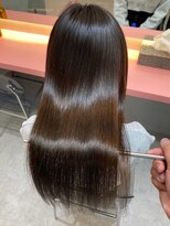 ロンドガーネット 池袋(Lond garnet)&nbsp;ミニウルフレイヤーカット顔周り前髪韓国ミディアムロング/池袋