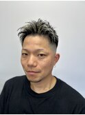 スキンフェード/メッシュ短髪