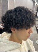 【ツイストスパイラルパーマ】ウルフパーマ