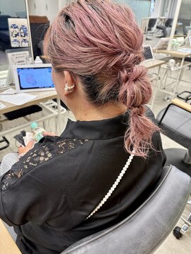 ゼスト 八王子店(ZEST) ルーズなぽんぽんヘア！おしゃ可愛ヘアアレンジ！美由紀#八王子