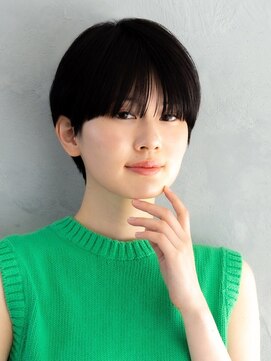 アース 溝の口店(HAIR&MAKE EARTH) 艶感ショート[溝の口/髪質改善/縮毛矯正/白髪ぼかし]