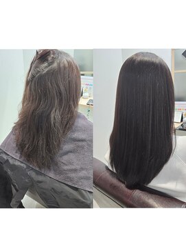 ビリジアン(VIRIDIAN) sins式髪質改善酸性ストレート