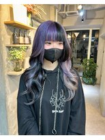 フォート(FORT)&nbsp;m61_ヴァイオレット×ブラック/デザインカラー/個性カラー