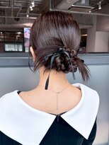 アルバム 渋谷パルコ(ALBUM)&nbsp;ミディアムロングおくれ毛前髪カット韓国ヘア_ba571662