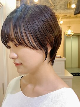 ココナ ヘア メゾンプリュス(cocona hair maison+) 小顔似合わせカット愛されクールショート20代/30代40代50代/大阪