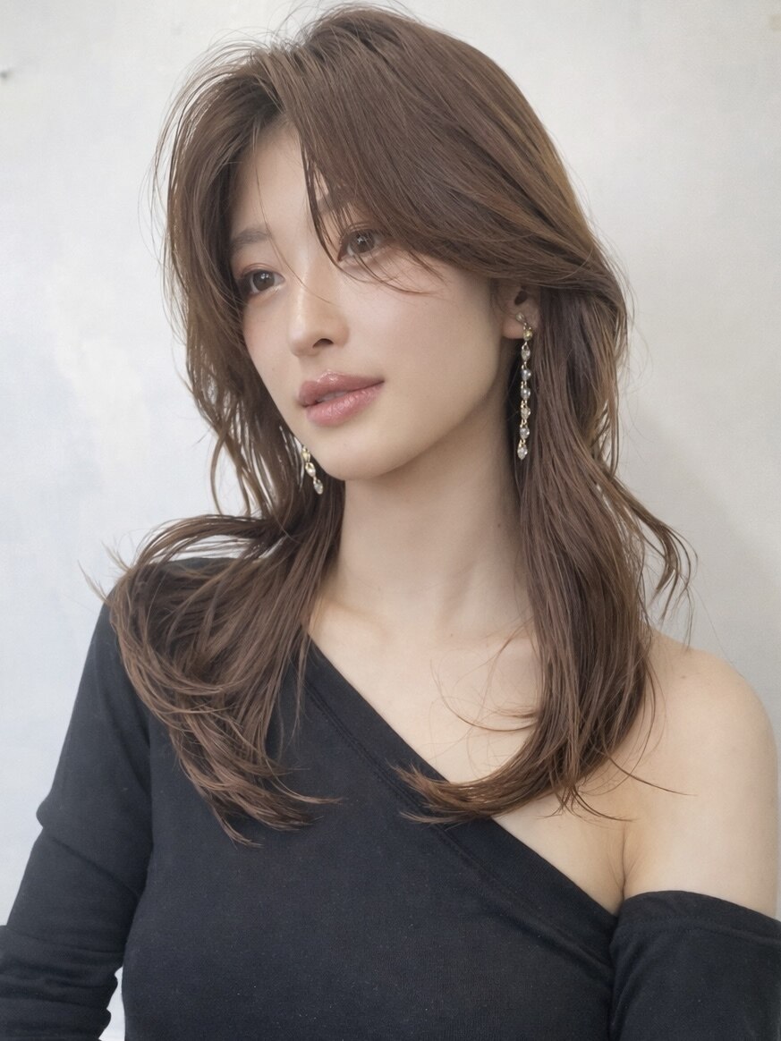 【女性限定】似合わせカット+炭酸ケア+トリートメント！レイヤーもお任せ◎