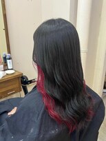 アジールヘア 北千住駅西口店(agir hair)&nbsp;暖色インナーカラー北千住