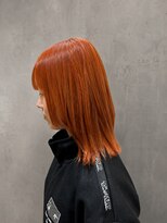アッシュ 八王子みなみ野店(Ash) オレンジ×デザインカラー