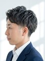 ECLART men.仙台店/バーバー/メンズサロン/メンズパーマ/眉毛【7月9日OPEN（予定）】&nbsp;ピンパーマ/短髪でも朝楽セット