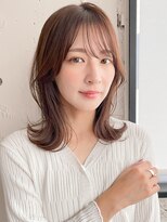 アグノス 青山(Agnos)&nbsp;ミルクティーブロンドデジタルパーマワンホンレイヤー