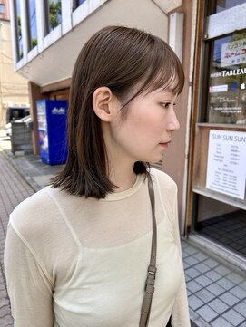 サンサンサン(Sun Sun Sun) 赤みなしベージュ寒色カラー