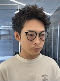 MEN’S/ピンパーマ/ニュアンスウルフ/藤沢美容院
