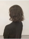 切りっぱなし×ナチュラルパーマ☆