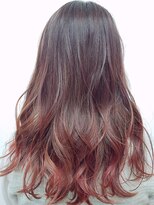 アットウィルヘアー(at will hair) カシスベリーグラデーション/関 雄太郎/at will hair/成田