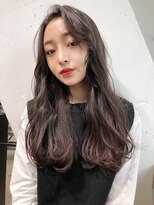 アイティー バイ アルバム 浦和店(IT by ALBUM) ナチュラル韓国ウェーブ_ココアブラウンセシルカット_27161