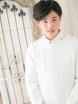 ハンサム クラシック 越谷店(Classic)&nbsp;コンマバング×ダークアッシュショートマッシュC