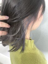 リルヘアー(RELUHAIR)&nbsp;インナーカラー★ブルーシルバー