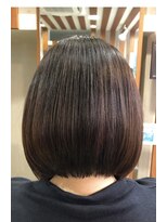 ヘア ソムリエ ゼアラ(hair sommelier Zara)&nbsp;【髪質改善】ふんわり縮毛矯正/カラー/30代/くせ毛が悩み