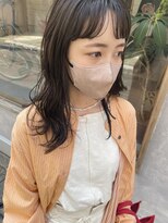 ニア 清澄白河(nir) 〈清澄白河 半個室〉シアーベージュ/ニュアンスバング