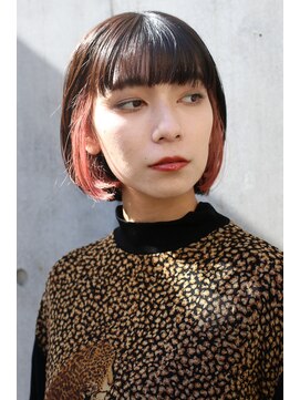 フラミューム 藤枝(flammeum) ピンクイヤリングボブ