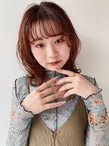 アッシュ 東戸塚店(Ash)&nbsp;ニュアンスカールのミディアムレイヤー