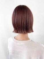 オル(Olu)&nbsp;【MASAYA】タッセルボブ×ピンクベージュ