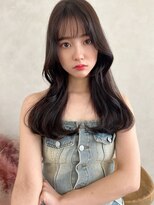 アンジェリカラボ 梅田店(ANGELICA LABO)&nbsp;女神ヘア×ヨシンモリ×天使バング×バングカット【川又】