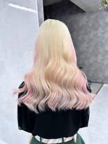 リル 溝の口(LiL) デザインカラーホワイトブロンドピンク