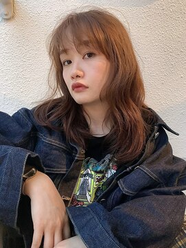 メイカ(MEIKA) 【 ナチュラルレイヤー × オレンジブラウン 】浅野美紀