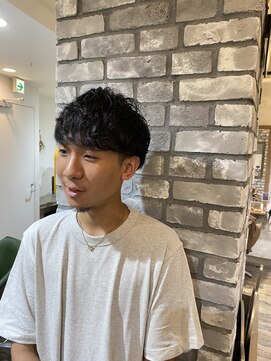 ヘアスペースブルーム エボリューション 庄内店(HAIR SPACE BLOOM evolution) 【庄内／メンズカット】ニュアンスパーマ
