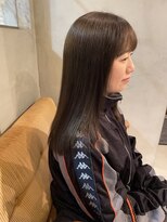 ヘアーミュゼ 井田店(Hair Musee)&nbsp;美髪ストレート　×  オリーブベージュ