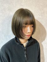 アイ(_i)&nbsp;#オリーブカラー#オリーブグレー#グレージュ#艶髪#髪質改善