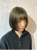 #オリーブカラー#オリーブグレー#グレージュ#艶髪#髪質改善