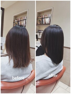 ネオリーブチノ 登戸店(Neolive cino) 【髪質改善カラー】酸熱トリートメントカラー