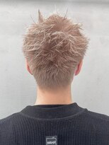 ギークス(GEEKS)&nbsp;【GEEKS渋谷】メンズハイトーン/ミルクティースパイキーショート