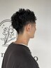 【Men'sヘッドスパ】小顔CUT+選べるスヘッドパクレンジングorリンパ流し