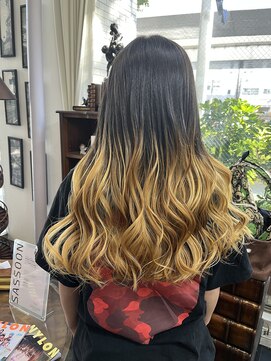 バイブアンドアネックス(VIBE & ANNEX) 《momoka 》キッズダンサーグラデーション小学生カラー横浜