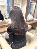 ザック ヴィ(ZACC  vie)&nbsp;レイヤーカット/セミロング/艶カラー/学割U24