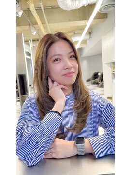 ヴァイス 新宿店(VAICE) ナチュラルストレート/レイヤーカット［新宿/髪質改善/前髪］