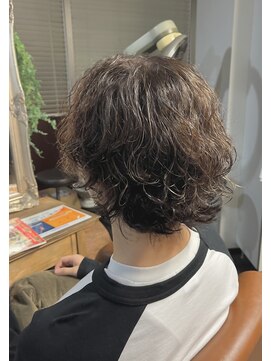 グリー ヘアープロデュース(Gree hair produce) 【Gree金子】メンズウルフ/スパイラルパーマ/ツイストスパイラル