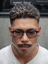 ダムディートウキョウヘアーラウンジ 上野店(DAMDEE TOKYO hair lounge)&nbsp;極道パーマ×メッシュ(3時間で枠取ってください)
