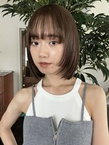 レイヤーカット　レイヤーボブ　顔まわりレイヤー