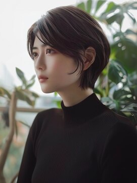 アルトリスト(Altruist Aging×HAIR&SPA) ☆イメチェンピンクベージュアンブレラカラー前髪クールショート